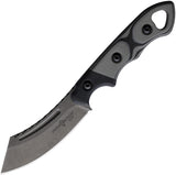 Viking Tactics The Patriot Grey & Black G10 1095HC Fixed Blade Knife ACK4PBG
