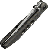 We Knife Ezinta Framelock Tiger Stripe Titanium Folding Bohler M390 Pocket Knife 220414