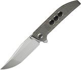 We Knife Ezinta Framelock Tiger Stripe Titanium Folding Bohler M390 Pocket Knife 220414