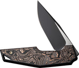 We Knife OAO (One and Only) Titanium & Copper Foil Folding CPM-20CV Knife 230012