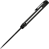 We Knife Sylox Button Lock Titanium & Aluminum Foil Carbon Fiber Folding M390 Knife 240271