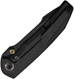 We Knife Ryson Framelock Black Titanium Folding Bohler M390 Pocket Knife 240861