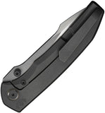 We Knife Ryson Framelock Gray Titanium Folding Bohler M390 Pocket Knife 240862