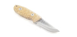 Wander Tactical Menoceras Small Canvas Micarta Fixed Blade Knife w/ Sheath K206