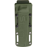 Kizlyar Sturm AUS-8 Stainless Fixed Blade Knife with OD Green Sheath