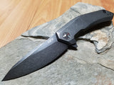 Zero Tolerance Blackwash Blade and Ti Handles S35vn Blackwash blade - 0095bw