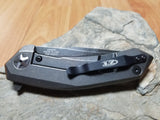 Zero Tolerance Blackwash Blade and Ti Handles S35vn Blackwash blade - 0095bw