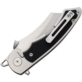 Krudo DAO LTE Pocket Knife Framelock Stainless & G10 Folding 9Cr18MoV Blade 646