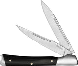 Kershaw Allegory Pocket Knife Slip Joint Black Micarta Folding 7Cr17MoV 4385