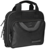 Browning Black Material Zipper Crossfire Double Pistol Gun Pack Case