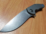 Zero Tolerance Jens Anso Framelock Titanium KVT S35VN Folding Knife 0220