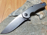 Zero Tolerance Jens Anso Framelock Titanium KVT S35VN Folding Knife 0220