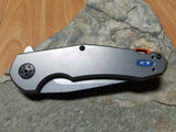 Zero Tolerance Jens Anso Framelock Titanium KVT S35VN Folding Knife 0220