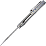 Reate Knives Torrent Titanium Framelock RWL-34 Steel Folding Knife 024