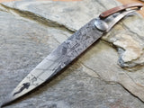 Deejo Art Nouveau Juniper Tattoo Folding Knife 37 Gram 4 3/8" Wood Framelock - 027