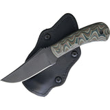 Winkler Knives Blue Ridge Hunter Camo G10 Fixed 80CrV2 Blade Knife + Sheath 029