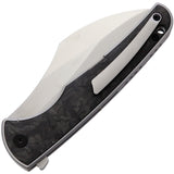 VDK Knives Vice Framelock Titanium/Carbon Fiber Folding Bohler M390 Knife 029   - On Sale
