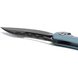 Kansept Knives Spirit Framelock Green Titanium Black Folding Knife 1002a2