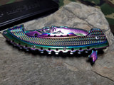 Boker Magnum Rainbow Mermaid Spectrum Folding Pocket Knife -M01LG318