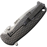 DPx Gear HEST-F Framelock Gray Titanium Folding Bohler M390 Pocket Knife HSF019
