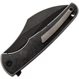 VDK Knives Vice Framelock Bronze Titanium/Carbon Fiber Folding M390 Knife 040