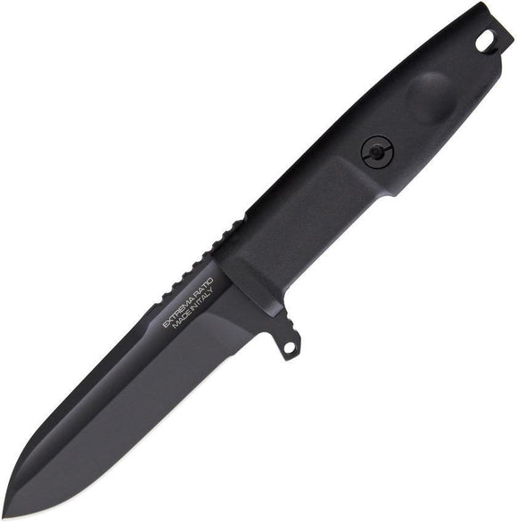 Extrema Ratio Defender Black Bohler N690 Stainless Fixed Knife w/ Sheath