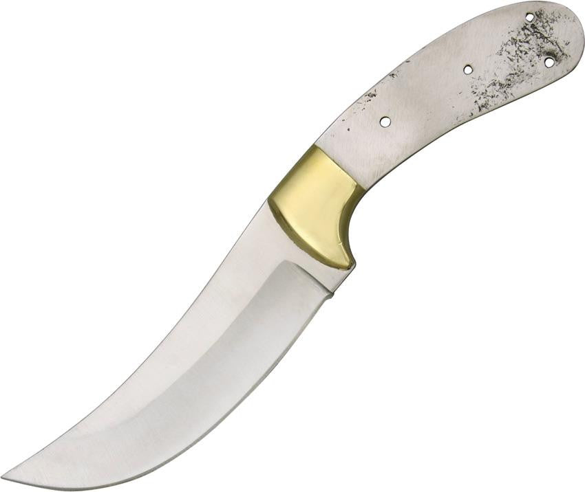 Utility Hunter Knife Kit - Full Tang - Blade Blank - (w/Brass