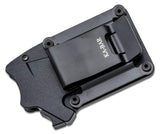 Ka-Bar TDI Hinderer Hell Fire Black 1095 Cro-Van Steel Tanto Fixed Knife 2486