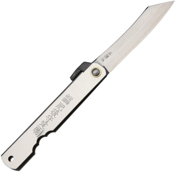 Higonokami Knives Triple Layered SK Silver Folder Pocket Knife