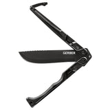 Gerber Doubledown QuadLock Folding Machete Knife Blackout (6.8" blade) G1530