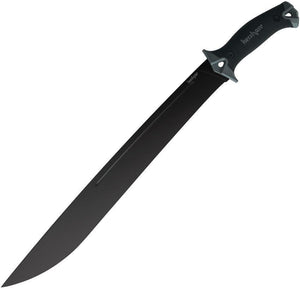 Kershaw 24" Camp 18 Black Fixed Blade Knife Clam Machete w/ Sheath NEW EDC