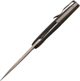 MKM-Maniago Knife Makers Goccia Linerlock Carbon Fiber Folding M390 Knife GCCF