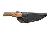 TOPS Set of 2 Frog Market Special Combo Fixed Steel Blade Knives + Sheath FMSCMB