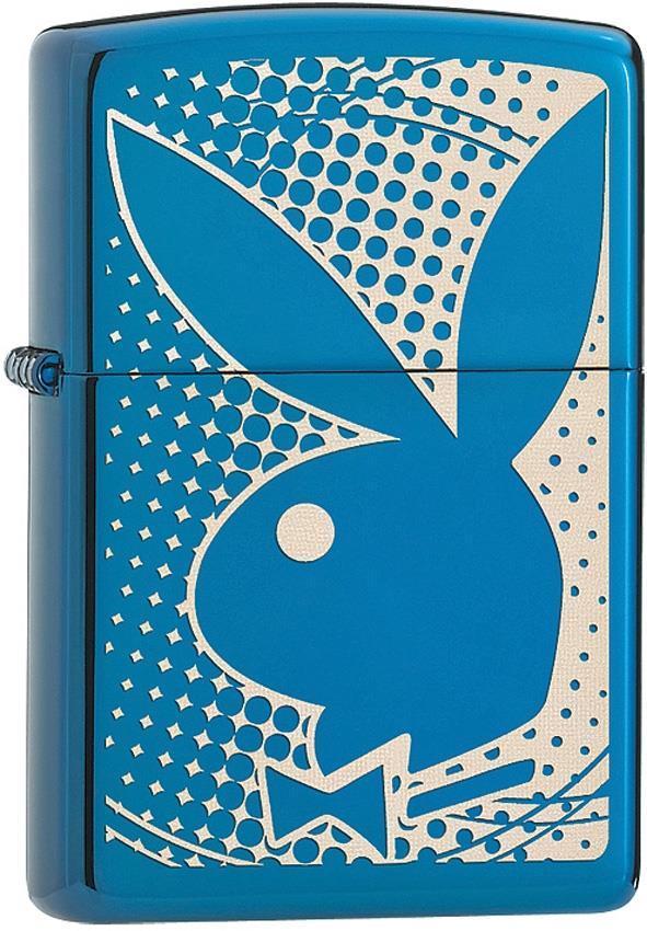 わ*ー様 ジャンク品！bunny firebird ブルー ソリッドボディ エレ Zippo Lighter Playboy Bunny Blue Windproof USA New 11394