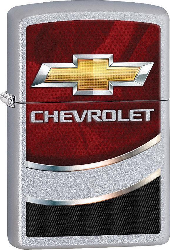 Zippo Lighter Chevrolet Bowtie Logo Chevy Windproof USA New