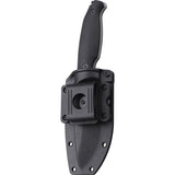 Ruike Jager 8.75" F118 Black G10 Handle Stainless Fixed Knife w/ ABS Sheath 118B