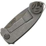 Medford Theseus Framelock Titanium Handle D2 Tool Steel Folding Blade Knife 040DP01TM