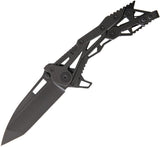 Quartermaster General Lee 2 Black Limo Tint Folding Pocket Knife