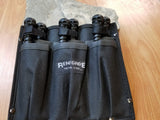 Renegade Tactical Set of 6 Skull Throwers Black 4.25" with Blade Leg or Arm Sheath - 125