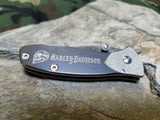 Case Tec-X Harley-Davidson Pocket Knife Polished Stainless - 52156