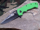 Master Folding Spring Assisted Knife Green - A003GN