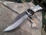 Elk Ridge Large Folding Mother of Pearl MOP Pocket Knife - A009WP