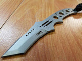 CRKT Crawford Drumfire Tanto Blade Neck Knife With Sheath - 2031