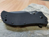 Zero Tolerance G10 Handle with SpeedSafe and Serrated Blade - 0350st