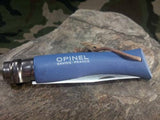 Opinel Trekking Blue No 7 # Wood Stainless Folding Pocket Knife - 1441