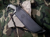 Hibben Highlander 12.5" Bowie Knife w/ Sheath Designed by Gil Hibben -gh627