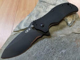 Zero Tolerance G10 Handle with SpeedSafe and Serrated Blade - 0350st