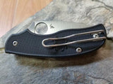 Spyderco Urban Lightweight Plain Edge Knife - 127PBK