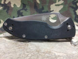 Spyderco Tenacious Plain Edge G-10 Folding Knife - SC122GP