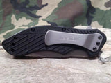 Kershaw Black Clash Assisted Serrated Combo Edge Knife - 1605ST
